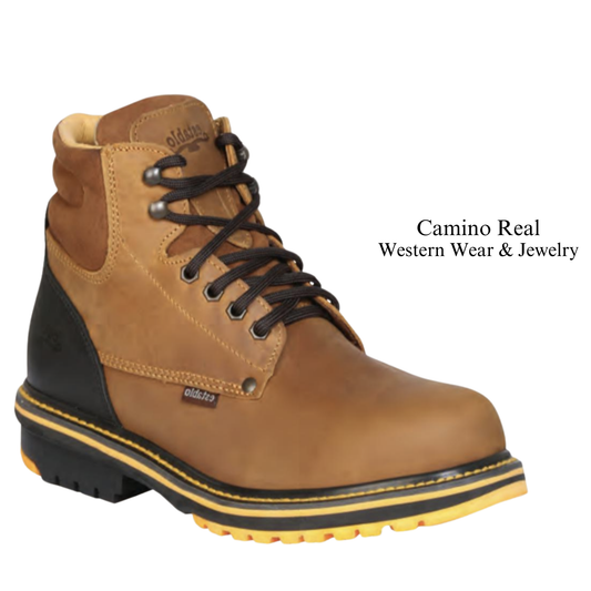 Men's Cowhide Leather Work Boots