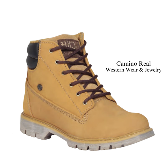 Women's Cowhide Leather Work Boots