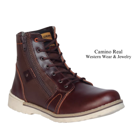 Women's Cowhide Leather Work Boots