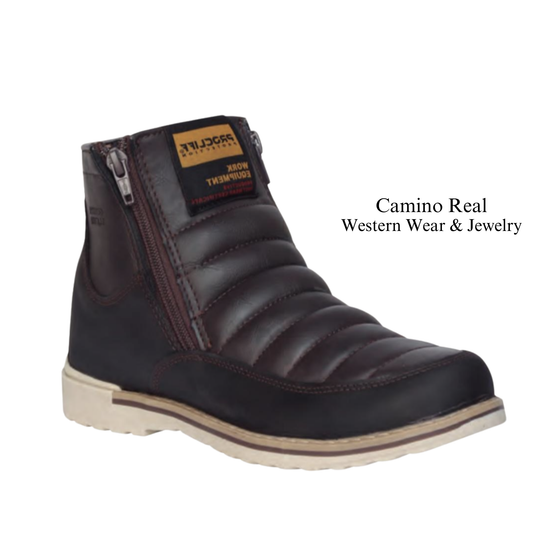 Women's Cowhide Leather Work Boots