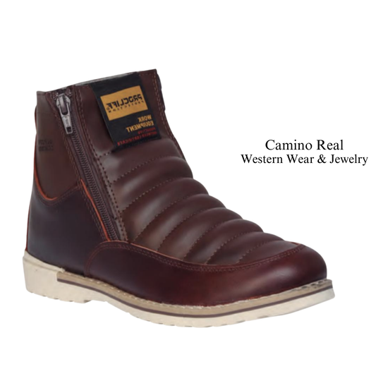 Women's Cowhide Leather Work Boots