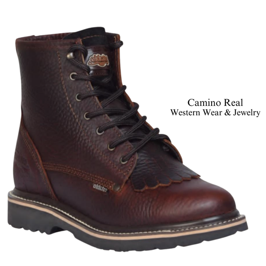 Women's Cowhide Leather Work Boots