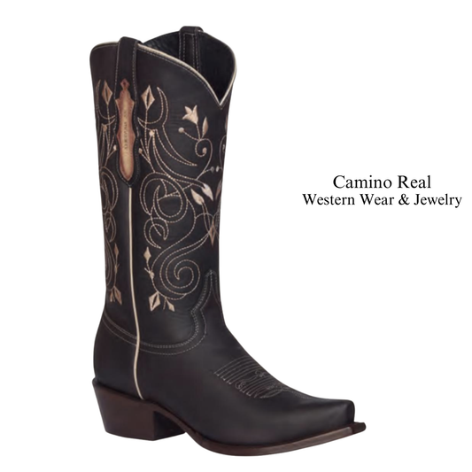 Women's Cowhide Leather Snip Toe Boots