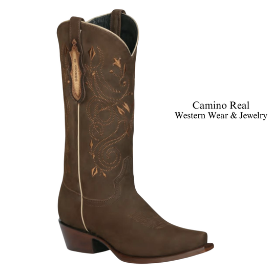 Women's Cowhide Leather Snip Toe Boots
