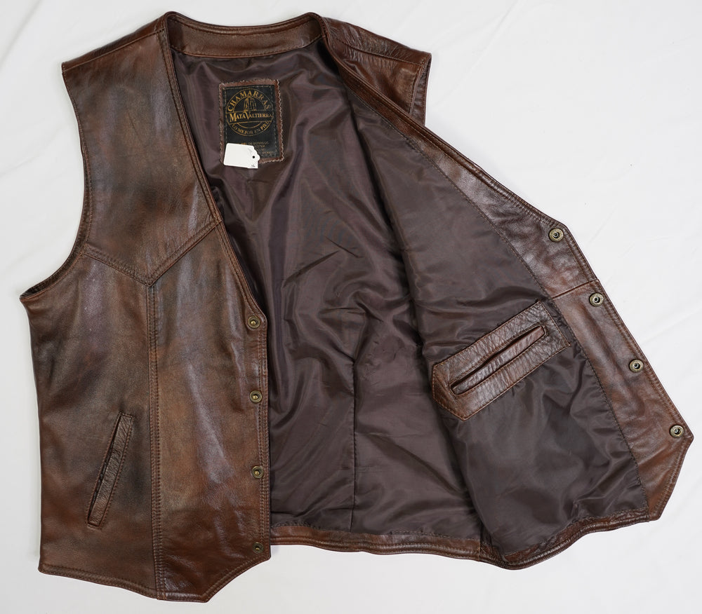 Leather Vest