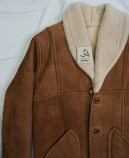 Suede Jacket with Fur Lining