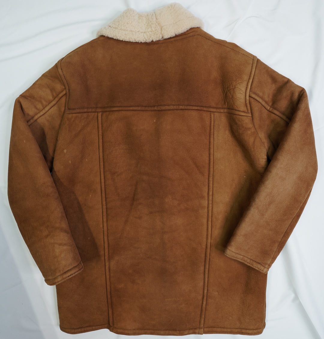 Suede Jacket with Fur Lining
