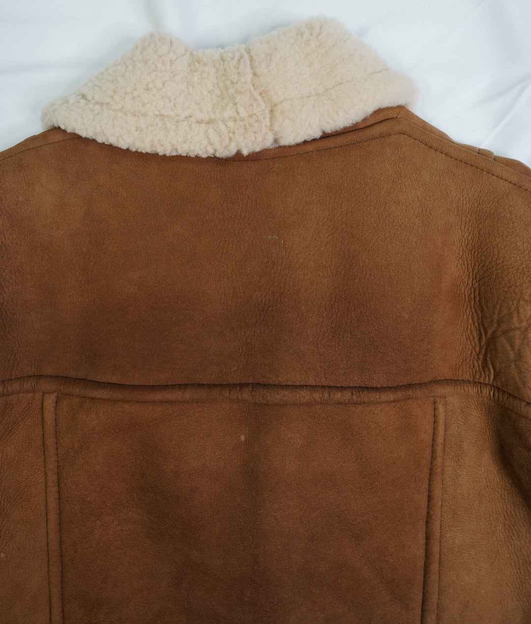 Suede Jacket with Fur Lining