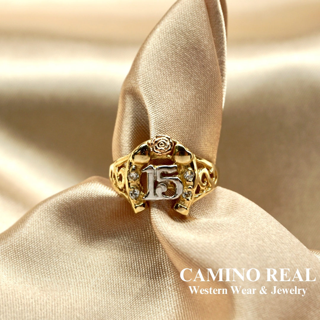 Quinceañera Ring 14k Gold #3