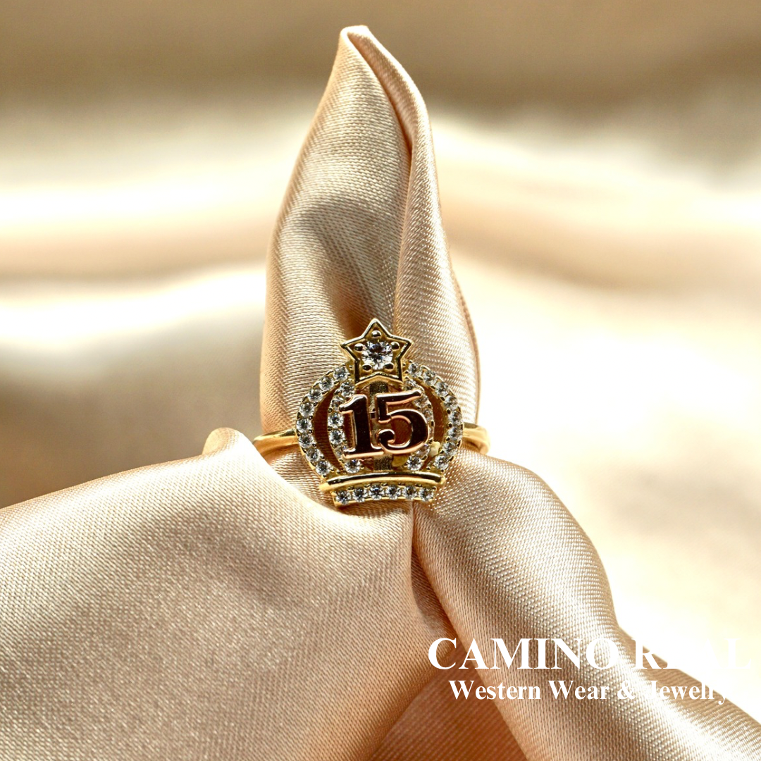 Quinceañera Ring 14k Gold #5