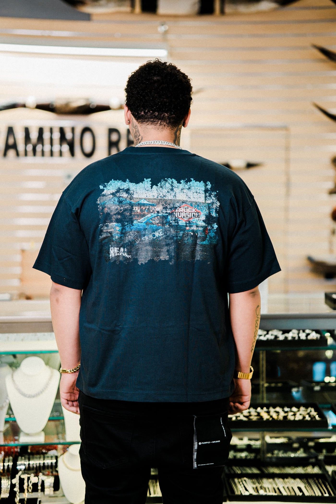 “NIGHT SMOKE” TEE