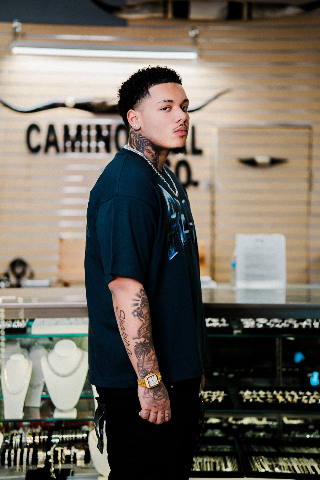 “NIGHT SMOKE” TEE