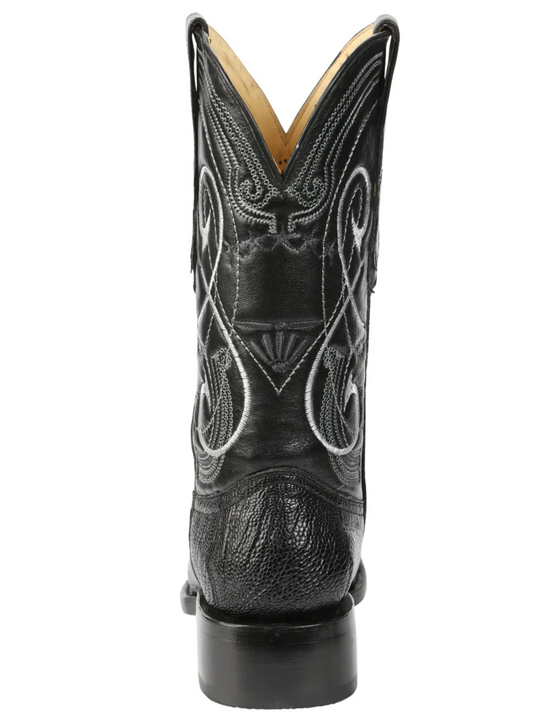 Men's Ostrich Leg Boots