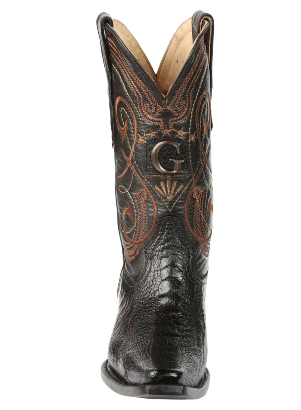 Men's Ostrich Leg Boots