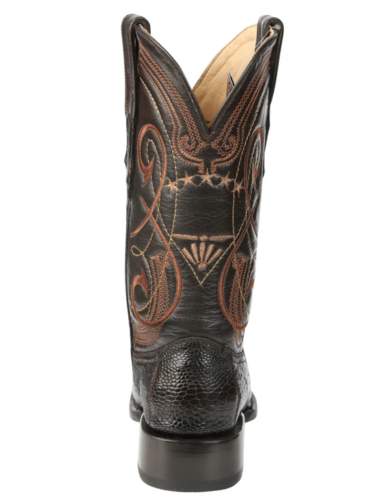 Men's Ostrich Leg Boots