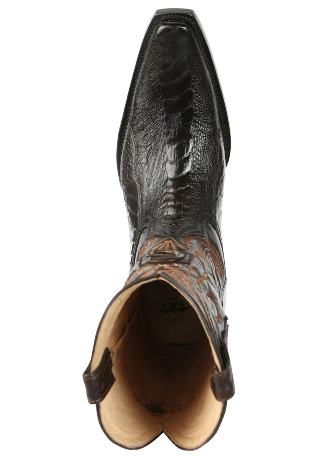 Men's Ostrich Leg Boots
