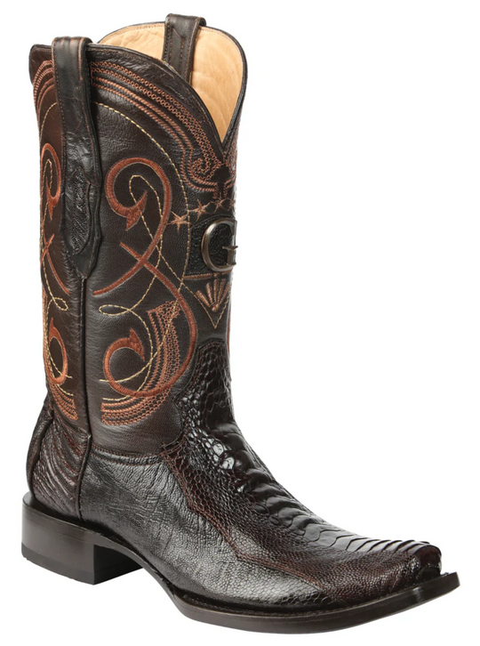Men's Ostrich Leg Boots