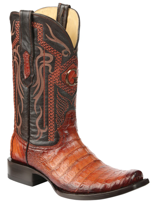 Men's Caiman Belly Boots