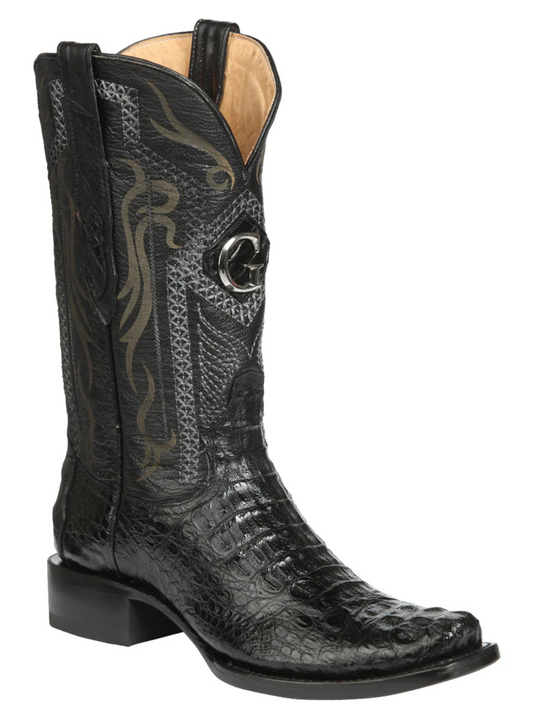Men's Caiman Neck Boots