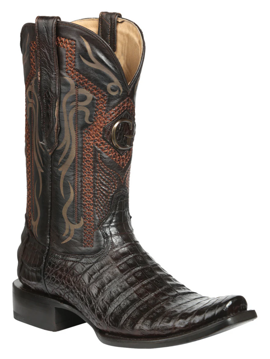 Men's Caiman Belly Boots