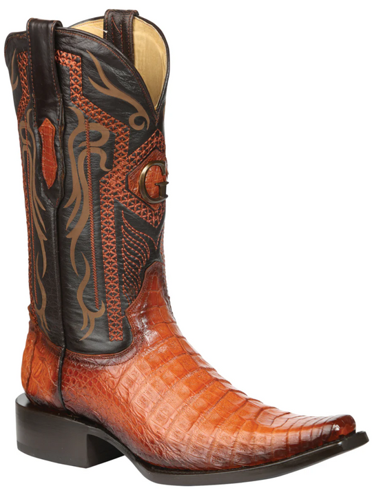 Men's Caiman Belly Boots