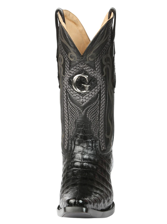 Men's Caiman Belly Boots