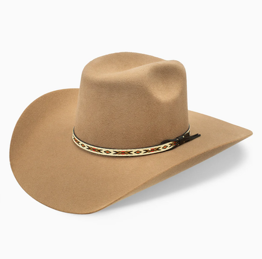 Light Brown 100X Felt Hat