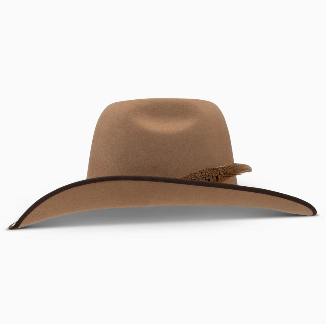 Brown 100X Felt Hat