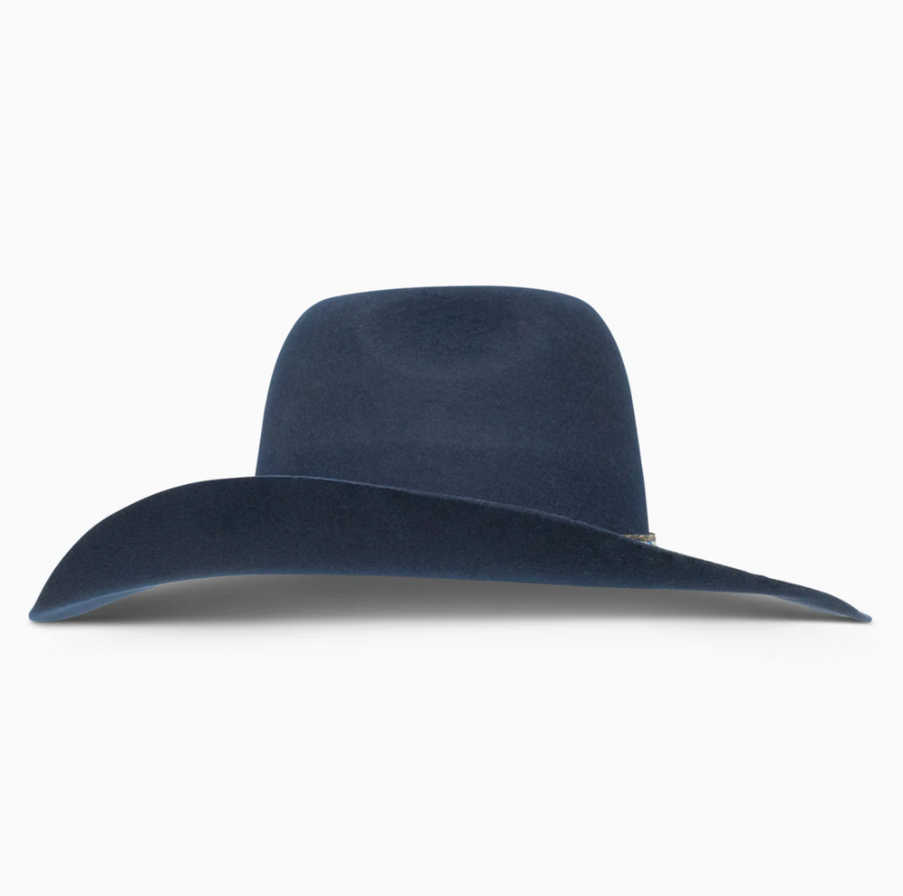 Navy 100X Felt Hat