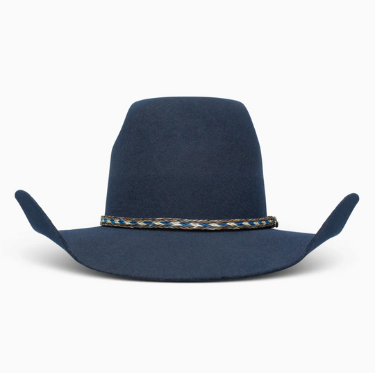 Navy 100X Felt Hat