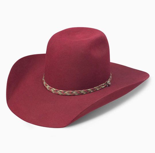 Red 100X Felt Hat