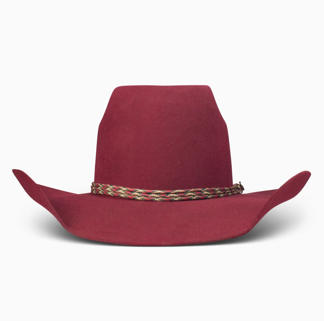 Red 100X Felt Hat
