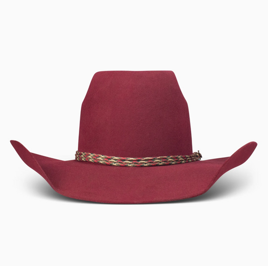 Red 100X Felt Hat
