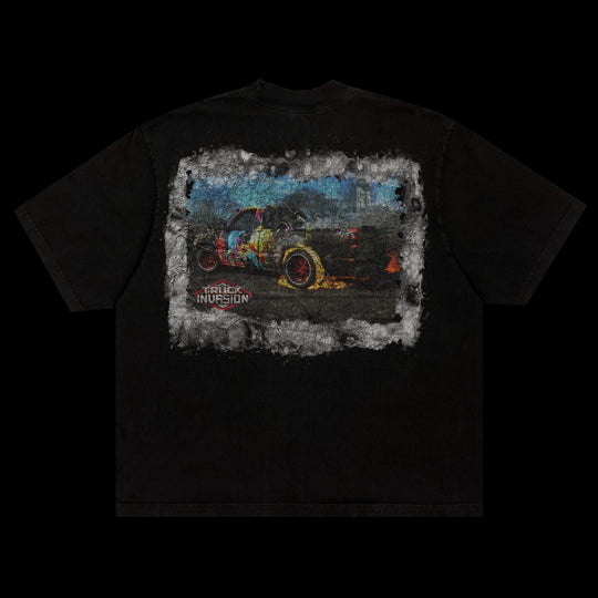 “COLOR BURN” TEE
